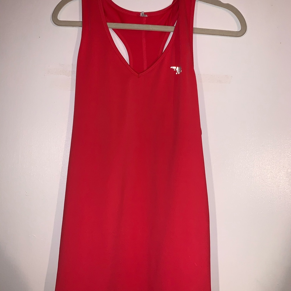 Pink FILA tank top